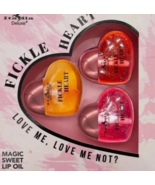 Italia Deluxe Fickle Heart 3-Piece Lip Oil Set - Color Changing to skin ... - $7.91
