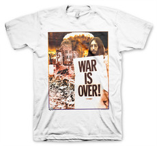 John Lennon The Beatles War Is Over Imagine Official Tee T-Shirt Mens Unisex - £32.27 GBP