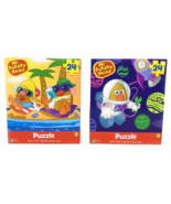 NEW MR. &amp; MRS. POTATO HEAD Jigsaw TOY PUZZLE LOT Set of 2 Puzzles - $18.80