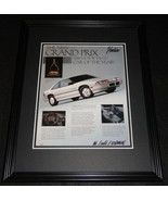 1988 Pontiac Grand Prix Framed 11x14 ORIGINAL Advertisement - £27.28 GBP