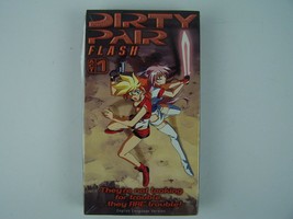 Dirty Pair Flash Act 1 VHS Video Tape New Sealed - £9.47 GBP