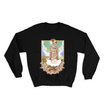 Our Lady Of The Rock : Gift Sweatshirt Catholic Saint Nossa Senhora Da Penha Vir - £23.28 GBP