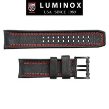 Luminox Tony Kanaan 1180 26mm Black Watch Band Strap /Red Stiches - £112.21 GBP