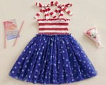 NEW 4th of July Patriotic Girls Smocked Tutu Dress - £4.81 GBP+