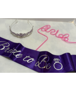 Bride to be Wedding Bachelorette Party 3pc Set - €9,75 EUR