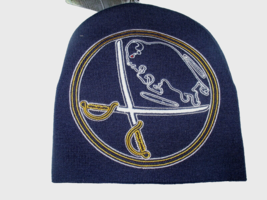 Buffalo Sabres Cuffless Knit Beanie Hat Winter Ski Cap NHL Licensed Merch - $9.99