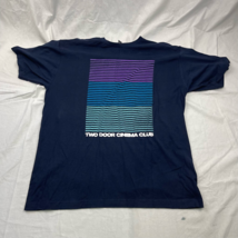 Tultex Mens Graphic T-Shirt Two Door Cinema Club Crew Neck Sportswear XL... - £14.23 GBP