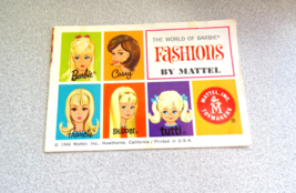 Vintage 1966 Mattel Barbie Booklet World of Barbie Fashions - £10.22 GBP