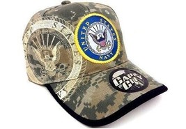 United States Navy Seal Logo Digital Camo Camouflage Military Adjustable Hat Cap - £8.29 GBP