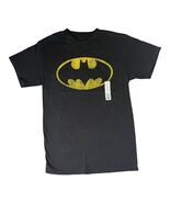 Batman Classic Symbol Logo DC Comics Adult Small Black Yellow Graphic T-... - €11,07 EUR