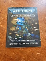 Warhammer 40K Chapter Approved Munitorum Field Manual 2021 - $4.95