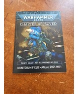 Warhammer 40K Chapter Approved Munitorum Field Manual 2021 - $4.95