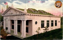 Alaska Yukon Pacific Exposition Seattle Chealis County Building 1909 Postcard - £11.08 GBP