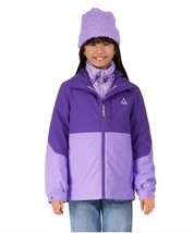 Gerry Boys Girls Jacket Purple 4-in-1 Reversible Beanie Water Wind Resis... - $1,088.00 MXN