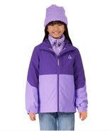Gerry Boys Girls Jacket Purple 4-in-1 Reversible Beanie Water Wind Resis... - €50,75 EUR
