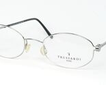 Trussardi Augen Visibilia TE 10053 009 Silber Brille 49-19-135 Italien - $115.86