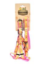Adjustable Dog Harness with Leash Pink - $3.95