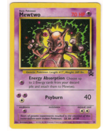 Pokemon : Mewtwo Near Mint Condition Non Holo Black Star Promo - $5.00