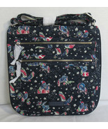 Vera Bradley Women Women&#39;s Purse Bag ICONIC TRIPLE-ZIP HIPSTER HOLIDAY OWLS - $1,518.68 MXN