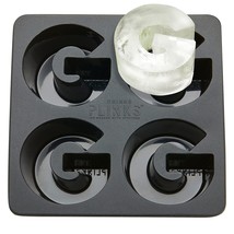 G Large Ice Cube Tray For Gin - Silicone Ice Mold For Freezer With Large Letter  - £32.76 GBP