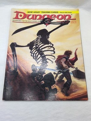 *No Cards* Dungeon Magazine March/April 1992 Issue #34 - $12.86