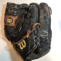 Wilson A700 12&quot; A0700 Baseball Glove Exclusive Ecco Black Leather RHT - £20.58 GBP