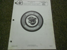 1976 Arctic Cat Panther Illustré Service Parties Catalogue Manuel Usine OEM - $24.95