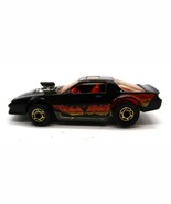 Hot Wheels Black Blown Camaro Z-28 Diecast Chevy Gold Wheels 1983 - $9.99