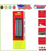 Enhance Model Railways with 4 x 2nd Radius Curved Tracks - OO Gauge Esse... - $526.10 MXN