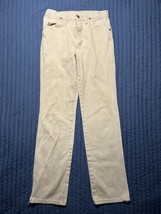 Wrangler Khaki Boot Cowboy Cut Denim Jeans 936 Tan 30x34 - $15.84
