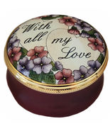 Marshall &quot;With all my Love&quot; English Enamels Box - $61.40 CAD
