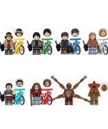 8pcs Stranger Things Dustin Mike Will Steve Eleven Minifigures Minifigs ... - $20.99