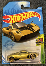 New 2021 Hot Wheels Pagani Huayra Gold 10/10 HW Exotics #244 244/250 - £6.04 GBP