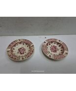 PAIR RED DELFT MINI BOWL ASHTRAY REGINA ROOD SALTS - €23,70 EUR