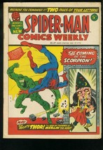 SPIDER-MAN Comics Weekly #14 1973-STEVE DITKO-JACK KIRBY-BRITISH-SCORPION Fn - £39.96 GBP