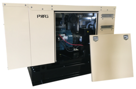 20 kw Diesel Generator Kubota Sound Enclosure &amp; 50 gallon Fuel Tank &amp; Au... - $17,899.00