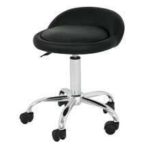 Adjustable Hydraulic Rolling Swivel Salon Stool Chair Tattoo Massage Facial Spa - £55.14 GBP