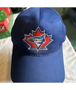VTG Starter Toronto Plain Blue Jays Logo Baseball Cap Hat Snapback - $27.06 CAD