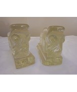 Vintage Glass Scottie Scotty Bookends 1950s or 1960s MCM - $1,013.38 MXN