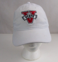 V State White Unisex Embroidered Adjustable Baseball Cap - £10.04 GBP