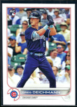 2022 Topps #395 Greg Deichmann Chicago Cubs Rookie Card - £0.79 GBP