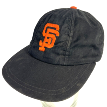 San Francisco SF Giants Vtg Kids MLB Baseball Cap Distressed Stitched 20&quot; Circum - £21.54 GBP