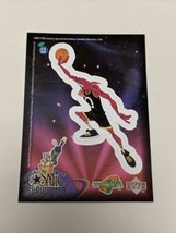 1996-97 SPACE JAM Rare Insert Cosmic Showdown Sticker Lot of 2 CS26 CS28 CV JD - £11.55 GBP