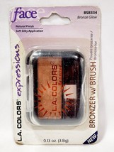 L.A. Colors Expressions BSB334 BRONZE GLOW Bronzer Brush Silky .13 oz/3.... - $19.99