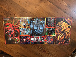Yugioh Trading Card Game Play Mat Board 1996 Konami Yu-Gi-Oh - $9.99