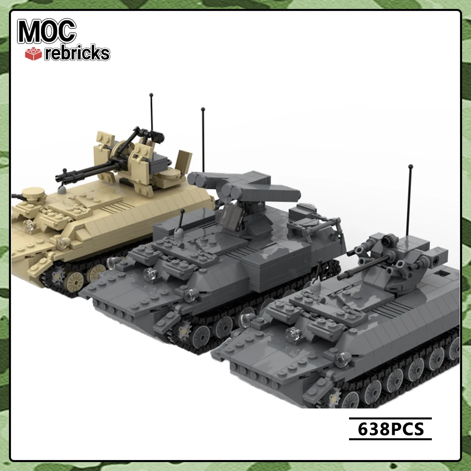Military Vehicles Series Soviet Union MT-LB Variety Pack Tank MOC Building Block - £64.34 GBP+