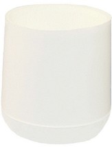 4 White 1&#39;&#39; Plastic Chair Glide Tips - $8.20