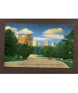 Vintage Linen Postcard 1940s 1946 Charlotte NC Dilworth Road Addison Apa... - $5.99