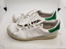 Adidas Originals Stan Smith White And Green Men’s Shoes Size 5.5 - £5.50 GBP