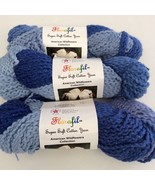 FloraFil Yarn American Wildflowers Collection Lot Of 3 Super Soft Cotton... - £29.01 GBP